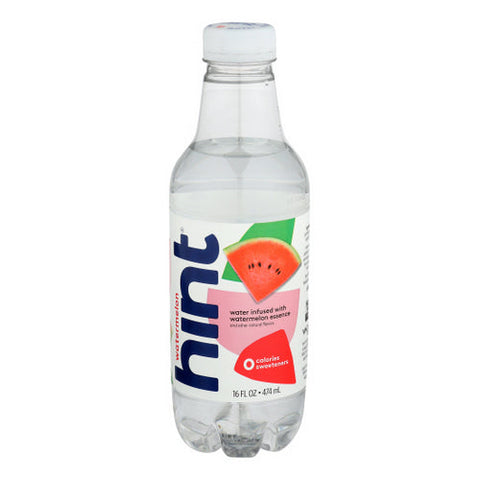 Hint, Unsweet Water Watermelon, Case of 12 X 16 Oz