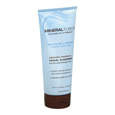 Mineral Fusion, Ultimate Moisture Facial Cleanser, 7 Oz Mineral Fusion