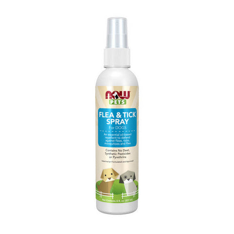 Now Foods, Flea & Tick Spray for Dogs, 8 Oz Now Foods