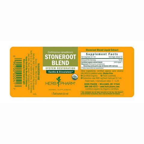 Herb Pharm, Stoneroot Blend, 1 oz Herb Pharm