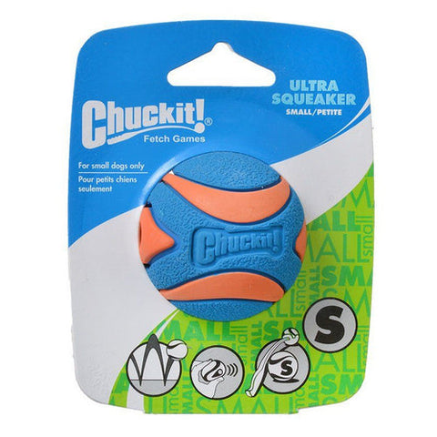Chuckit!, Ultra Squeaker Ball Dog Toy, Small (2" Diameter) Chuckit!