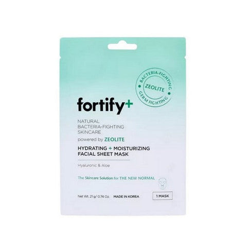 Fortify, Hydrating & Moisturizing Facial Sheet Mask, 5 Packets Fortify