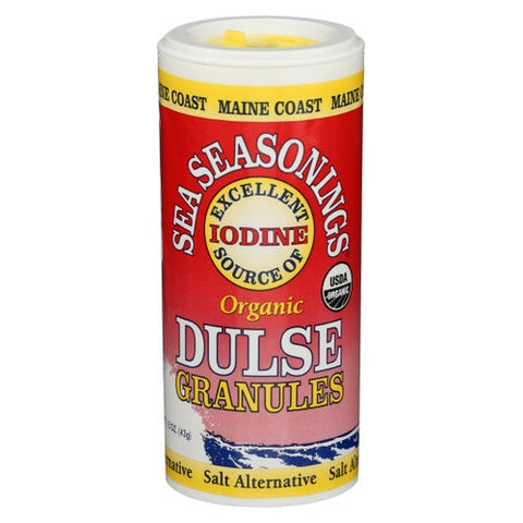 Maine Coast Sea Vegetables, Sea Seasonings Organic Dulse Granules, 1.5 Oz Maine Coast Sea Vegetables