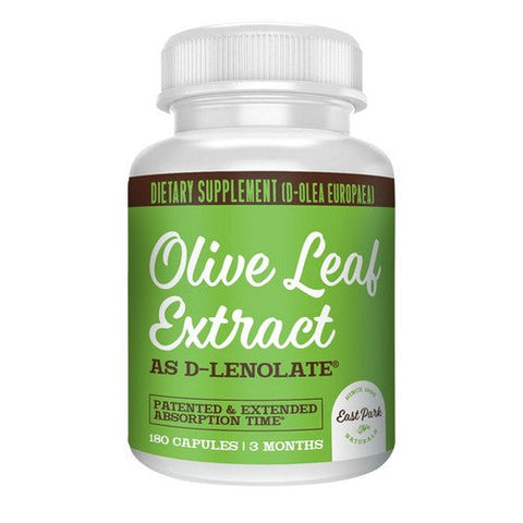 East Park Naturals, Olive Leaf d-Lenolate, 500 mg, 180 Caps East Park Naturals