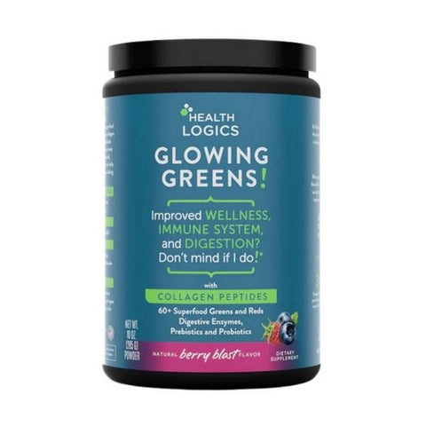 Health Logics, Glowing Greens, 285 Grams Health Logics