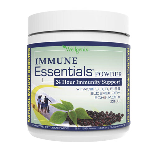 Immune Essentials Rasp Lemonade 7.5 Oz by Wellgenix Health