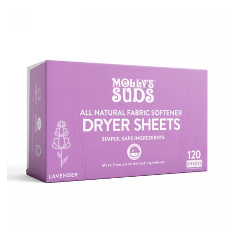 Molly's Suds, Dryer Sheets Lavender, 120 Loads Molly's Suds