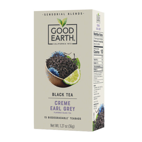 Good Earth Teas, Sensorials Earl Grey, 15 Bags Good Earth Teas
