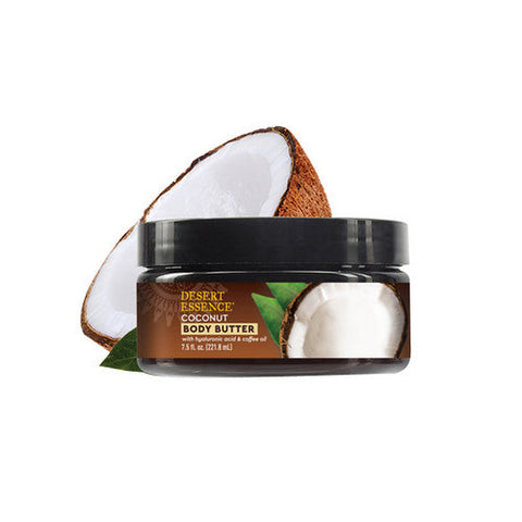 Desert Essence, Body Butter Coconut, 7.5 Oz Desert Essence
