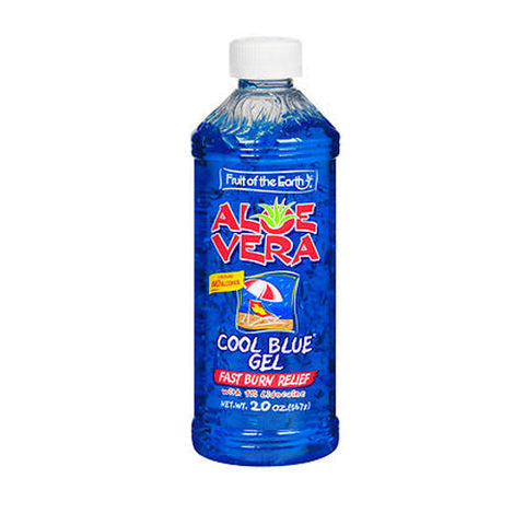 Fruit Of The Earth, Aloe Vera Cool Blue Gel, 20 Oz Fruit Of The Earth