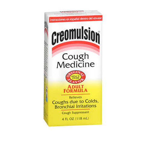 Creomulsion, Cough Medicine Adult Formula, 4 Oz Creomulsion