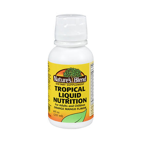 Nature's Blend, Tropical Liquid Nutrition, 8 Oz Nature's Blend