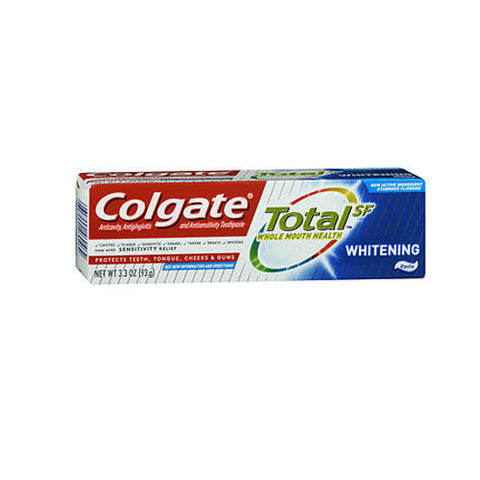 Colgate, Total Whitening Toothpaste, 3.3 Oz Colgate