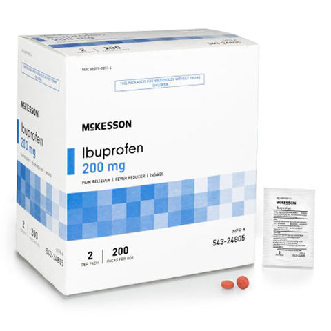 Sunmark, MooreBrand Ibuprofen Pain Relief, Box Of 200 Sunmark