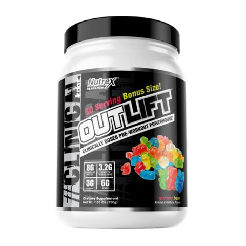 Nutrex Research, Outlift Gummy Bear, 30 Servings Nutrex Research
