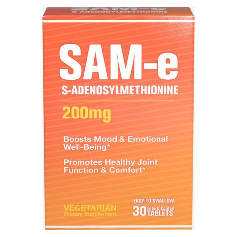 Puritan's Pride, SAM-e, 200 mg, 30 Tablets Puritan's Pride