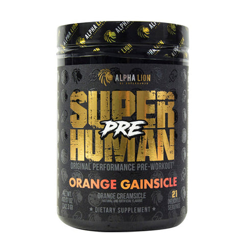 Alpha Lion, Superhuman Pre, Orange Gainsicle 21 Each Alpha Lion