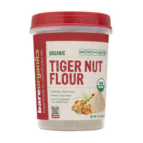 Bare Organics, Organic Tiger Nut Flour, 12 Oz Bare Organics
