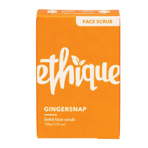 Ethique, Solid Face Scrub Gingersnap, 3.52 Oz Ethique