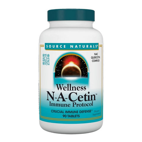 Source Naturals, Wellness N-A-Cetin Immune Protocol, 90 Tabs Source Naturals