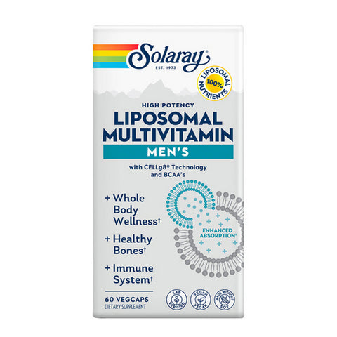 Solaray, Mens Liposomal Multivitamin, 60 Count Solaray