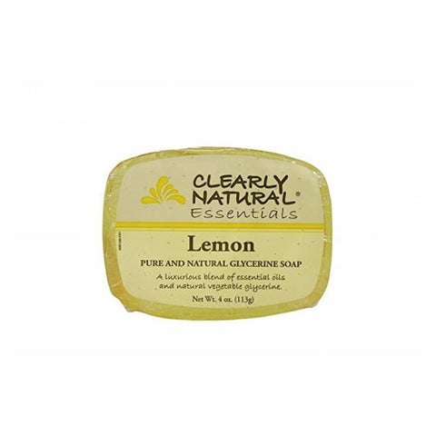 Clearly Natural, Lemon Soap, 4 Oz Clearly Natural