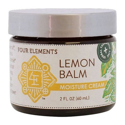 Lemon Balm Moisture Cream 2 Oz by Four Elements Herbals