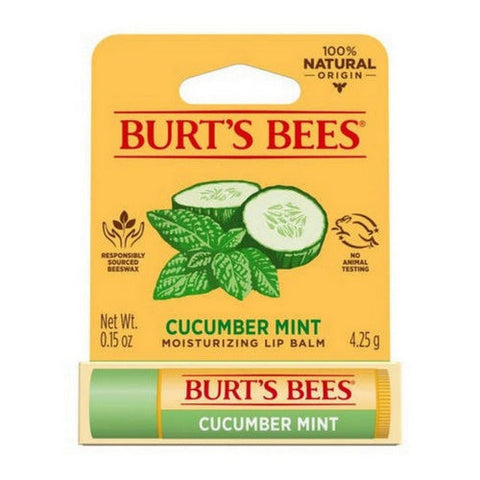 Burts Bees, Cucumber Mint Lip Balm Blister, 0.15 Oz Burts Bees