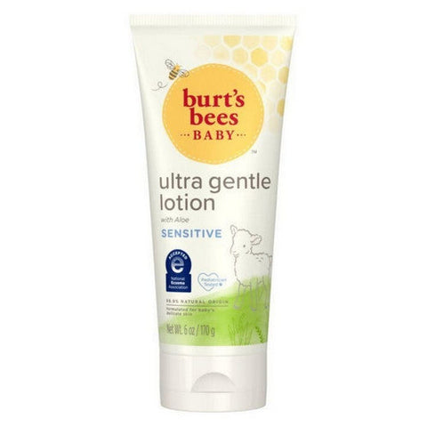 Burts Bees, Ultra Gentle Soothing Baby Lotion, 6 Oz