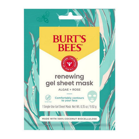 Burts Bees, Renewing Facial Mask With Rose and Vitamin E, 1 Count