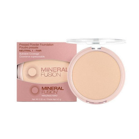 Mineral Fusion, Neutral 1 Fair Pressed Powder Foundation, 0.32 Oz Mineral Fusion