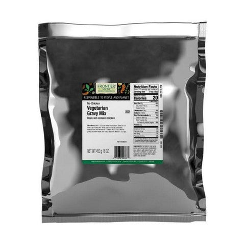 Frontier Coop, Vegetarian No-Chicken Gravy Mix, 1 Lb Frontier Coop