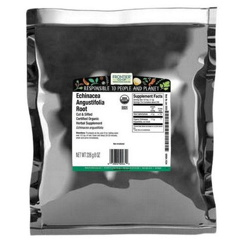 Frontier Coop, Organic Echinacea Angustifolia Root Cut & Sifted, 8 Oz Frontier Coop
