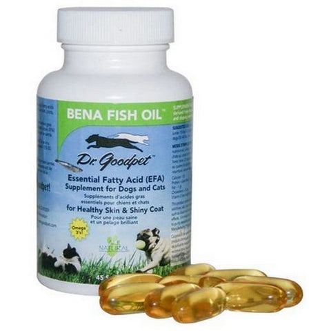 Bena Fish Oil For Dogs And Cats 45 Softgels by Dr. Goodpet