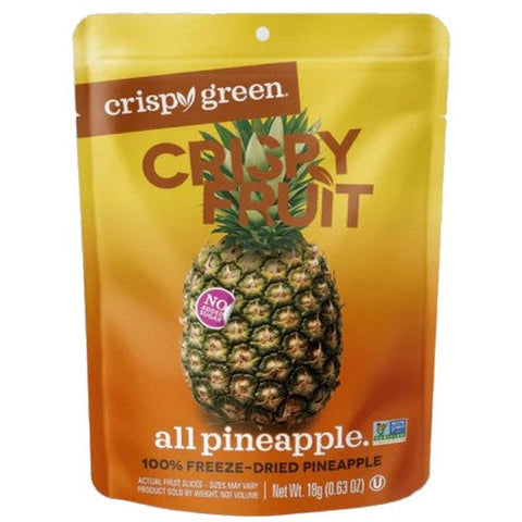 Crispy Green, Crispy Fruit All Pineapple, 0.63 Oz Crispy Green