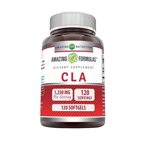 Amazing Nutrition, Amazing Formulas CLA, 1,250 mg, 120 Softgels Amazing Nutrition