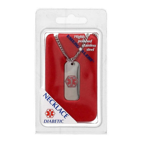 Emerg Alert, Diabetic Necklace, 1 Each Emerg Alert