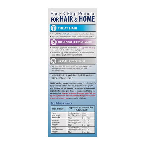 Rid, Lice Treatment Complete Kit, 1 Each
