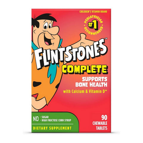 Flintstones, Childrens Multivitamin Complete, 90 Tabs Flintstones