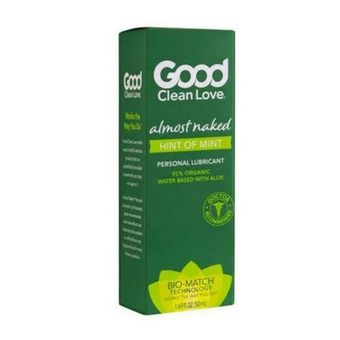 Good Clean Love, Personal Lubricant Almost Naked Organic Hint of Mint, 1.69 Oz Good Clean Love