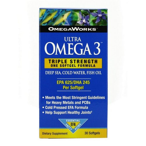 Omega 3 Ultra Omega 30 Softgels by OmegaWorks