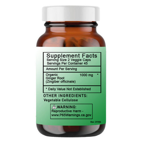 Naturverse, Ginger Powder Capsules, 90 VegCaps Naturverse