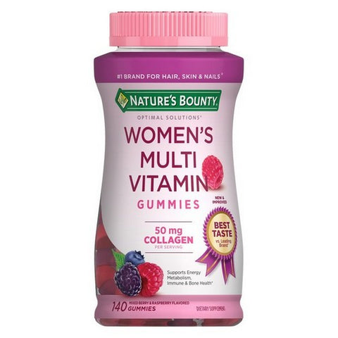 Women's Multivitamin Gummies With Collagen 140 Count by Nature's Bounty