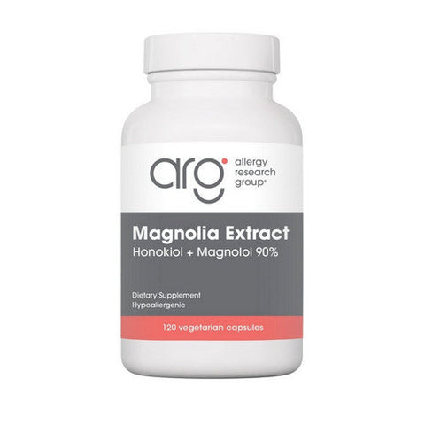 Nutricology/ Allergy Research Group, Magnolia Extract Honokiol Plus Magnolol 90%, 120 Veg Caps Nutricology/ Allergy Research Group