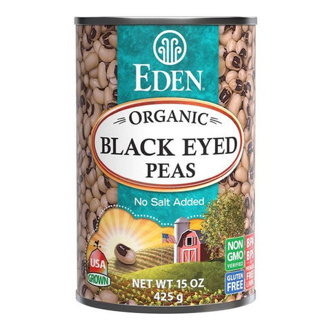 Eden Foods, Organic Blk Eye Pea Ns Bean, 15 Oz (Case Of 12) Eden Foods