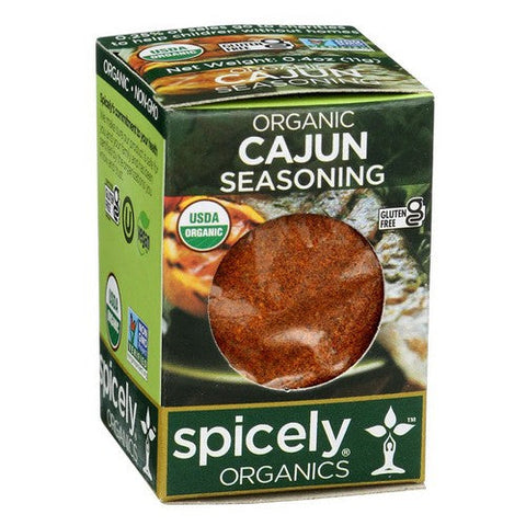 Spicely Organics, Organic Cajun Seasoning, 0.4 Oz (Case Of 6) Spicely Organics