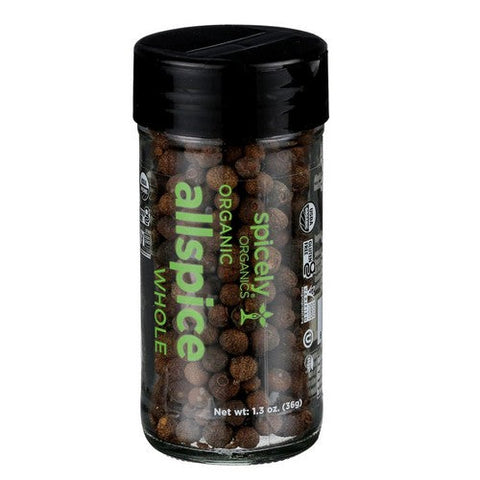 Spicely Organics, Organic Allspice Whole, 1.3 Oz (Case Of 3) Spicely Organics