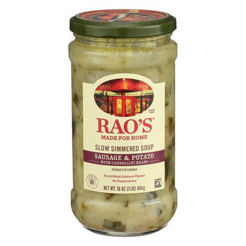 Rao's, Sausage And Potato Soup, 16 Oz (Case Of 6) Rao's