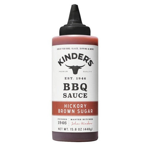 Kinders, Hickory Brown Sugar BBQ Sauce, 15.8 Oz (Case Of 6) Kinders