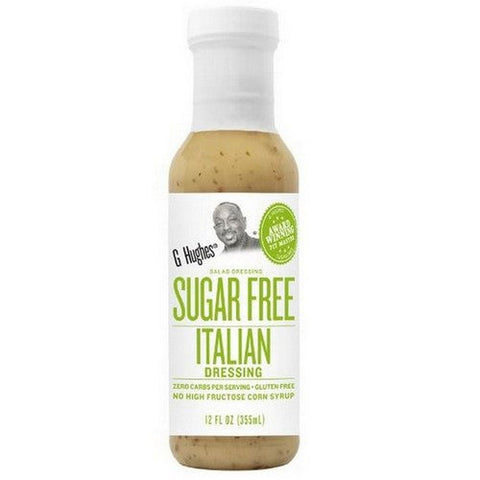 G Hughes, Italian Dressing Sugar Free, 12 Oz(Case Of 6) G Hughes
